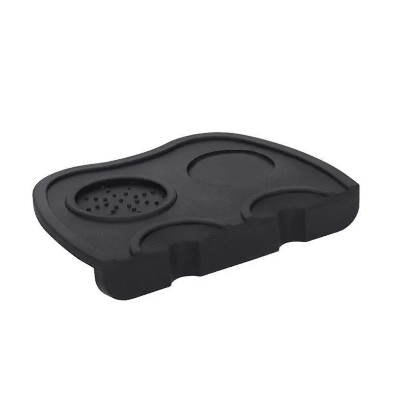Double Slot Silicone Coffee Tamper Mat | Non-Slip Corner Tamping Pad 21x15x4cm V528-COFFEEMATS-L-44191