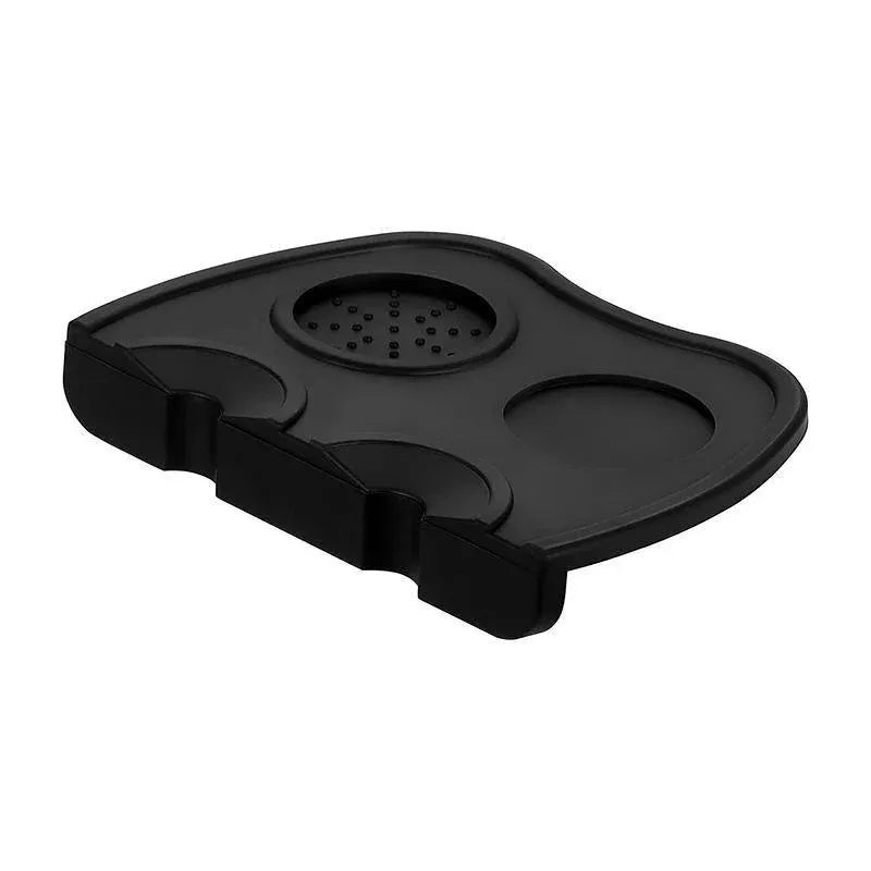 Double Slot Silicone Coffee Tamper Mat | Non-Slip Corner Tamping Pad 21x15x4cm V528-COFFEEMATS-L-44191