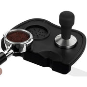 Double Slot Silicone Coffee Tamper Mat | Non-Slip Corner Tamping Pad 21x15x4cm V528-COFFEEMATS-L-44191