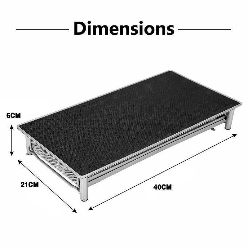Coffee Capsule Drawer Holder for 40 Nespresso Pods with Non-Slip Top Rack V528-COFFEESTAND-GREY-79775