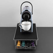 Coffee Capsule Drawer Holder for 40 Nespresso Pods with Non-Slip Top Rack V528-COFFEESTAND-GREY-79775