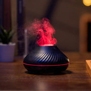 Flame Essential Oil Diffuser,Air Diffuser,Ultrasonic Aromatherapy Air Humidifier V528-COLORFULHUMIDIFIER-567248