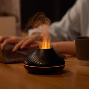 Flame Essential Oil Diffuser,Air Diffuser,Ultrasonic Aromatherapy Air Humidifier V528-COLORFULHUMIDIFIER-567248