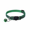 Reflective Cat Collar with Breakaway Buckle and Bell Adjustable for Small Pet Use - Apple Green V528-COLOUR-APPLEGREEN57166