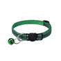 Reflective Cat Collar with Breakaway Buckle and Bell Adjustable for Small Pet Use - Apple Green V528-COLOUR-APPLEGREEN57166