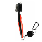Golf Cleaning Brush Retractable Stock Color Groove Cleaner With Reel Club Ball - Black V528-COLOUR-BLACK46168
