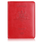 RFID Passport Holder Slim Leather Travel Wallet ID Card Cover Case for Men Women - Black V528-COLOUR-BLACK79477