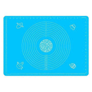 Blue Reusable Non-Stick Silicone Rolling Dough Mat Cake Pastry Baking Fondant Sheet - 40*30cm V528-COLOUR-BLUE-SIZE-40-30CM49237