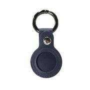 For Apple Airtag Leather Case Cover Air Tag Keychain Holder Sleeve Shell Tracker - Blue V528-COLOUR-BLUE18410