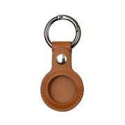 For Apple Airtag Leather Case Cover Air Tag Keychain Holder Sleeve Shell Tracker - Blue V528-COLOUR-BLUE18410