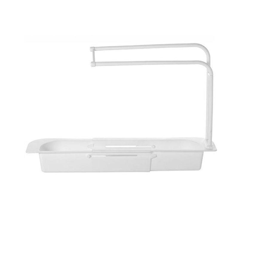 Telescopic Sink Rack Holder Expandable Storage Drain Basket Home Kitchen Kit - Blue V528-COLOUR-BLUE42873