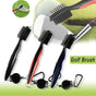 Golf Cleaning Brush Retractable Stock Color Groove Cleaner With Reel Club Ball - Blue V528-COLOUR-BLUE97129