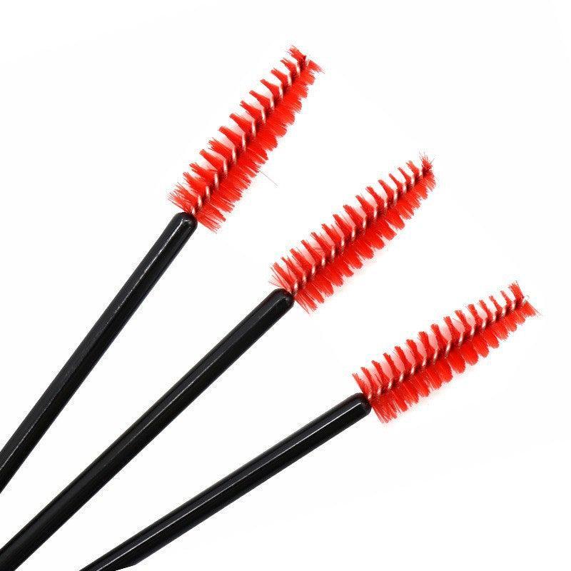 50X Disposable Mascara Wands Eyelash Brushes Applicator Lash Extension Brush - gold+pink V528-COLOUR-GOLDPINK-QTY-5052231