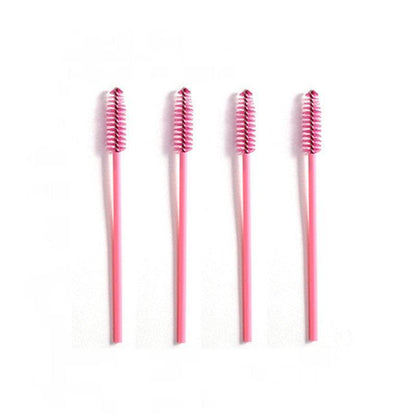 50X Disposable Mascara Wands Eyelash Brushes Applicator Lash Extension Brush - gold+pink V528-COLOUR-GOLDPINK-QTY-5052231