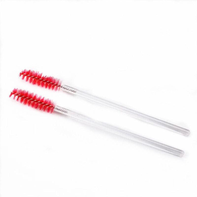 50X Disposable Mascara Wands Eyelash Brushes Applicator Lash Extension Brush - gold+pink V528-COLOUR-GOLDPINK-QTY-5052231