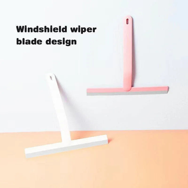Shower Squeegee Bathroom Mirror Window Glass Cleaner Wiper Home Cleaning Tool - Green V528-COLOUR-GREEN45743