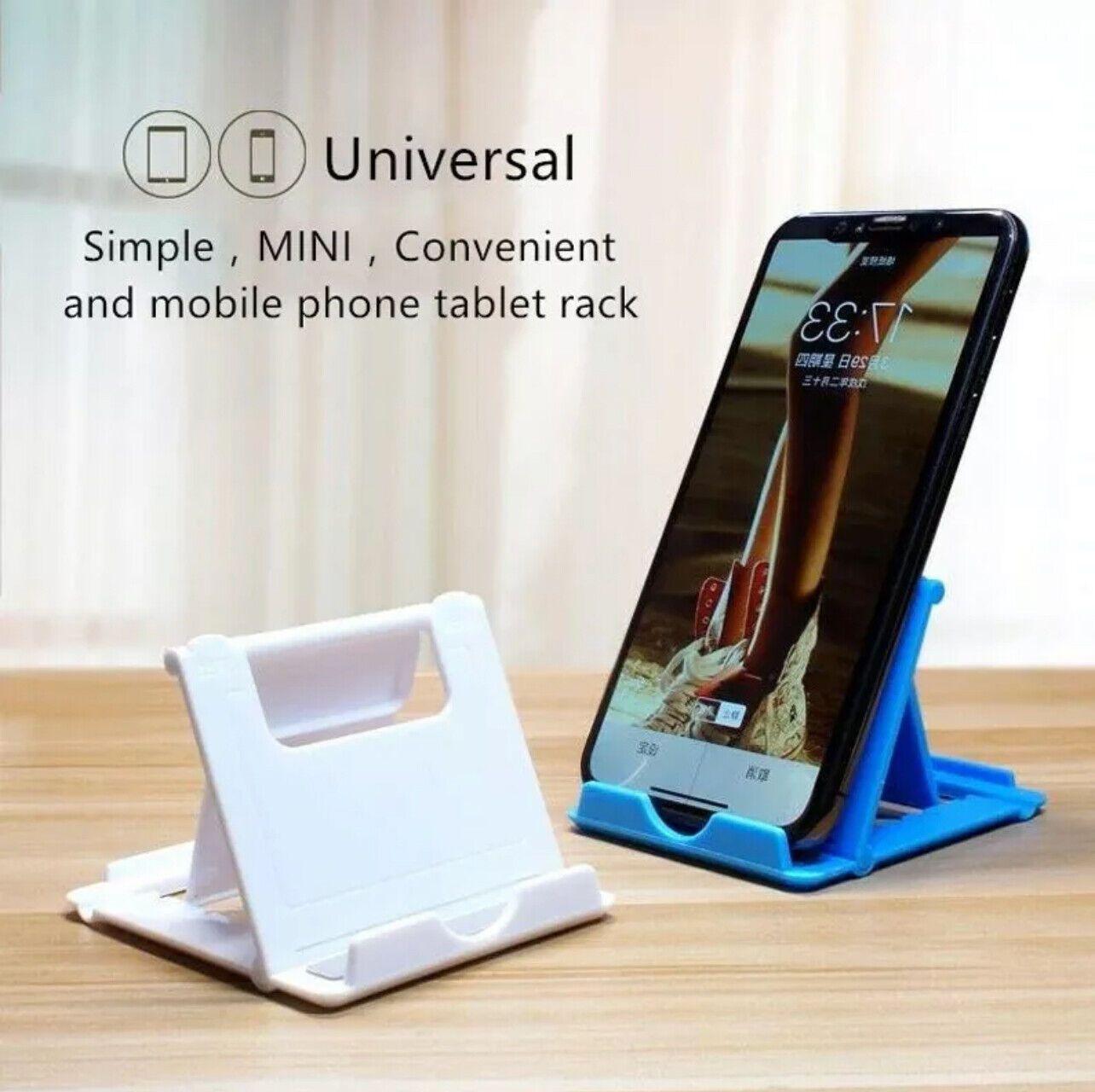 Universal Foldable Tablet and Phone Stand Adjustable Portable Desk Holder - Green V528-COLOUR-GREEN80909