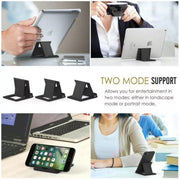 Universal Foldable Tablet and Phone Stand Adjustable Portable Desk Holder - Green V528-COLOUR-GREEN80909