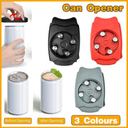 Topless Can Opener Manual Kitchen Tool for Beer Soda and Tin Bottles - Grey V528-COLOUR-GREY56336