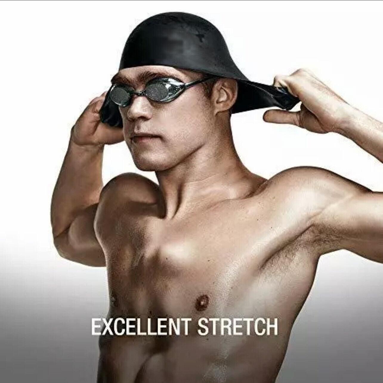 Aolikes Silicone Swimming Cap Waterproof Unisex Swim Hat for Men and Women - Grey V528-COLOUR-GREY86706