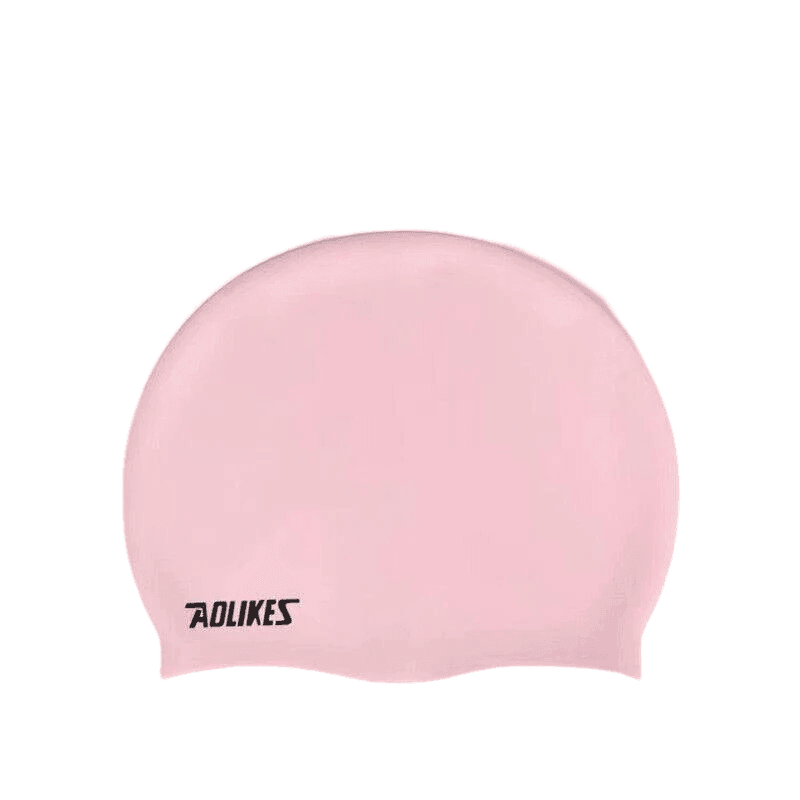 Aolikes Silicone Swimming Cap Waterproof Unisex Swim Hat for Men and Women - Grey V528-COLOUR-GREY86706