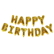 40Cm 3D Happy Birthday Letters Balloons Inflating Foil Banner Bunting Celebrate - Light Blue V528-COLOUR-LIGHTBLUE97617