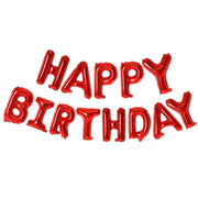 40Cm 3D Happy Birthday Letters Balloons Inflating Foil Banner Bunting Celebrate - Light Blue V528-COLOUR-LIGHTBLUE97617