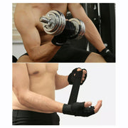 L Size Weight Lifting Gloves Gym Bodybuilding Fitness Workout Cycling Crossfit Men - One Pair Grey V528-COLOUR-ONEPAIRGREY72112