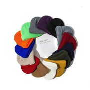 Men Women Mini Fisherman Beanie Winter Spring Hat Soft Knitted Docker Skull Cap - Orange Pink V528-COLOUR-ORANGEPINK76457