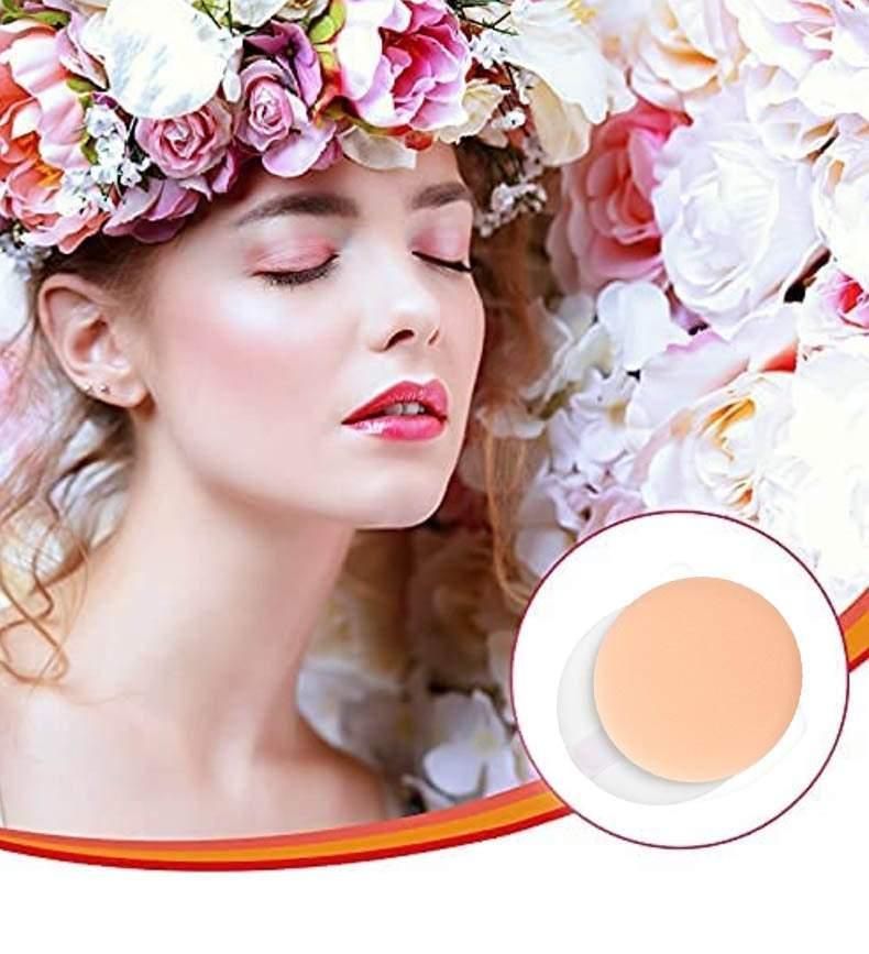 Air Cushion Puff Powder Foundation Makeup Cosmetic Sponge BB CC Cream Face - Pink V528-COLOUR-PINK-QTY-5PCS95398