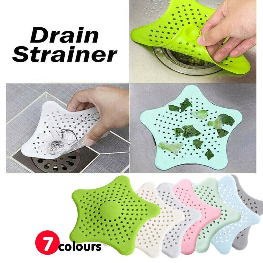 New Bathroom Drain Hair Catcher Bath Stopper Sink Strainer Shower Filter Covers - Pink V528-COLOUR-PINK26841