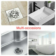 New Bathroom Drain Hair Catcher Bath Stopper Sink Strainer Shower Filter Covers - Pink V528-COLOUR-PINK26841