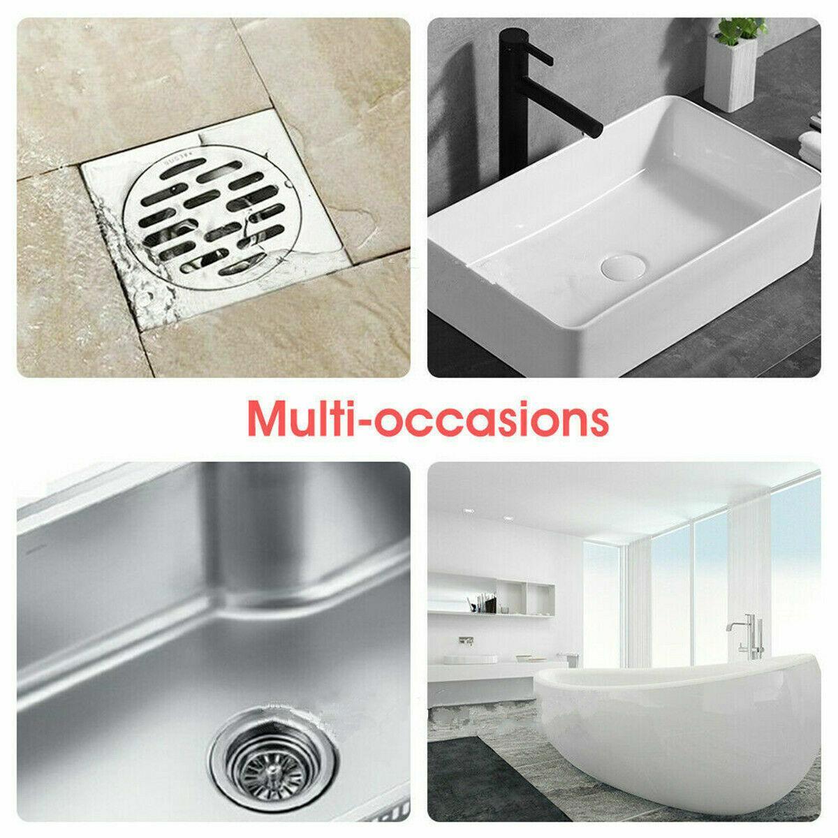 New Bathroom Drain Hair Catcher Bath Stopper Sink Strainer Shower Filter Covers - Pink V528-COLOUR-PINK26841