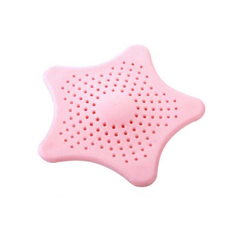 New Bathroom Drain Hair Catcher Bath Stopper Sink Strainer Shower Filter Covers - Pink V528-COLOUR-PINK26841