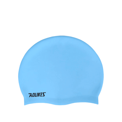 Aolikes Silicone Swimming Cap Waterproof Unisex Swim Hat for Men and Women - Pink V528-COLOUR-PINK50679