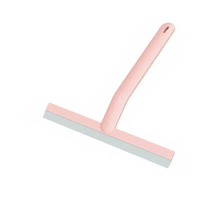 Shower Squeegee Bathroom Mirror Window Glass Cleaner Wiper Home Cleaning Tool - Pink V528-COLOUR-PINK92005