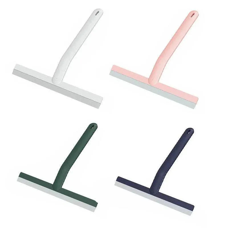 Shower Squeegee Bathroom Mirror Window Glass Cleaner Wiper Home Cleaning Tool - Pink V528-COLOUR-PINK92005