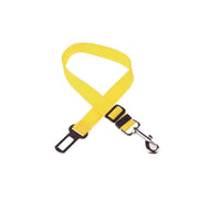 Adjustable Pet Harness Lead for Car Travel with Clip Attachment Nylon Restraint Strap - Red V528-COLOUR-RED13450