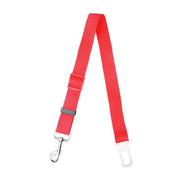 Adjustable Pet Harness Lead for Car Travel with Clip Attachment Nylon Restraint Strap - Red V528-COLOUR-RED13450