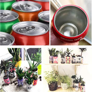 Topless Can Opener Manual Kitchen Tool for Beer Soda and Tin Bottles - Red V528-COLOUR-RED17232