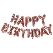 40Cm 3D Happy Birthday Letters Balloons Inflating Foil Banner Bunting Celebrate - Red V528-COLOUR-RED94310