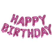 40Cm 3D Happy Birthday Letters Balloons Inflating Foil Banner Bunting Celebrate - Red V528-COLOUR-RED94310