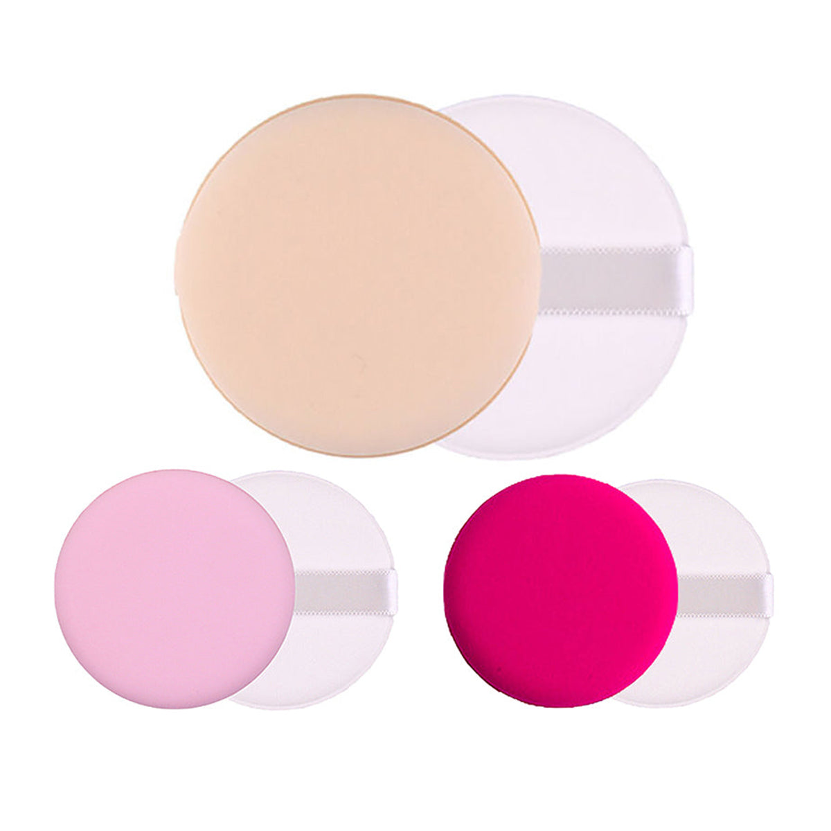 Air Cushion Puff Powder Foundation Makeup Cosmetic Sponge BB CC Cream Face - Rose Red V528-COLOUR-ROSERED-QTY-5PCS94891