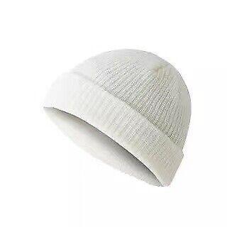 Men Women Mini Fisherman Beanie Winter Spring Hat Soft Knitted Docker Skull Cap - Rose Red V528-COLOUR-ROSERED18534