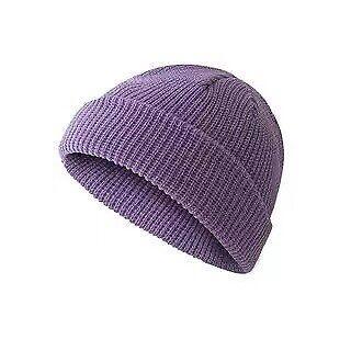 Men Women Mini Fisherman Beanie Winter Spring Hat Soft Knitted Docker Skull Cap - Rose Red V528-COLOUR-ROSERED18534