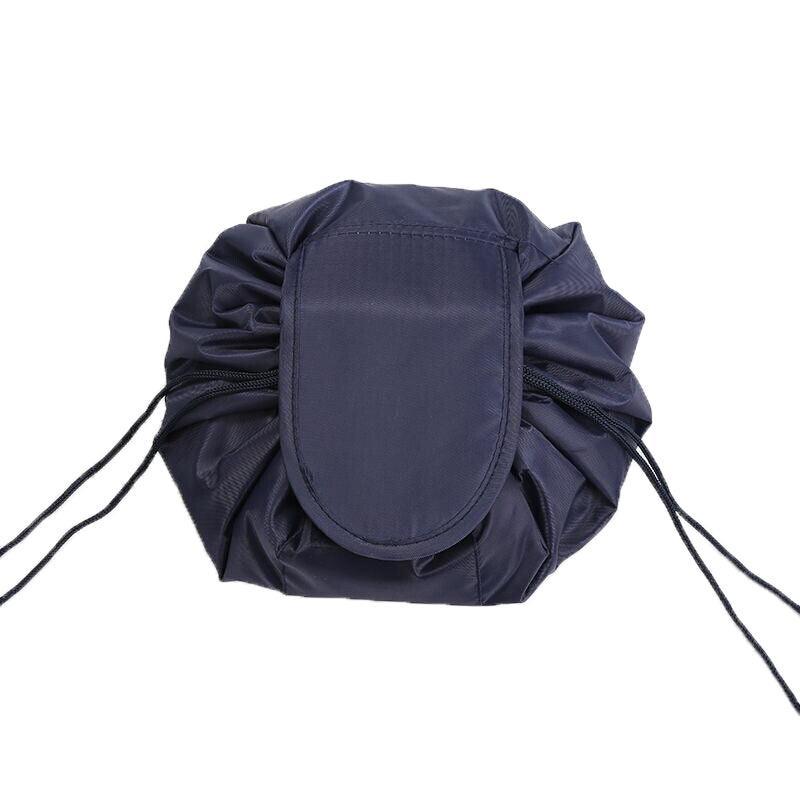Portable Travel Makeup Bag Drawstring Cosmetic Pouch Lazy Storage Organiser Case - Steel Rose V528-COLOUR-STEELROSE37701