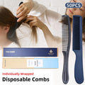 50PCS Individually Wrapped Combs for Hotel Guesthouse and Restaurant Bathroom - Black V528-COMB-50PCS-223344