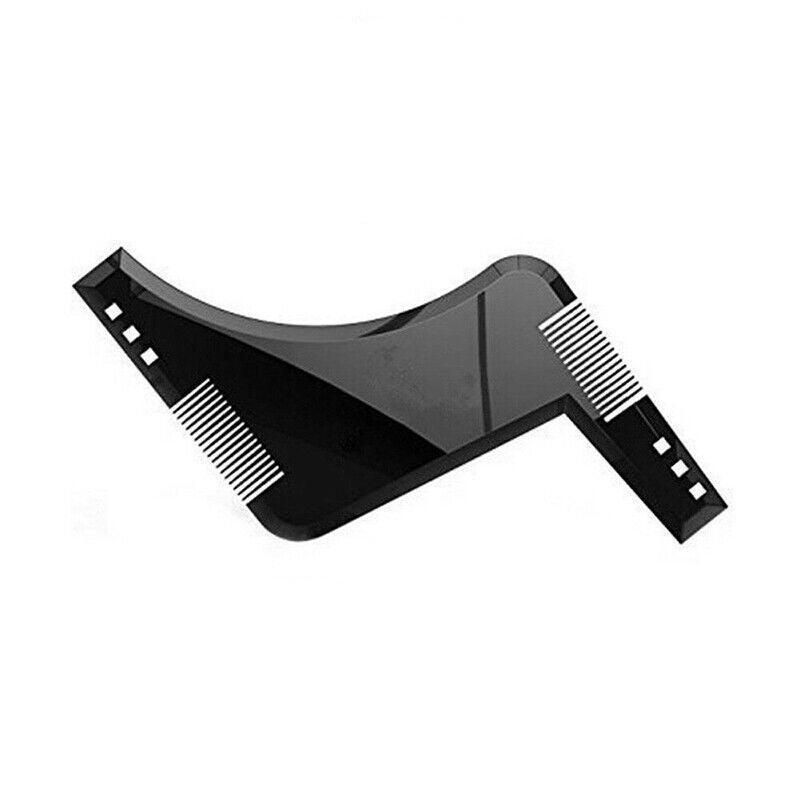 Beard Shaping Styling Template Comb Tool for Trimming Jawline Mustache Sideburns V528-COMB-BLACK-454621
