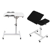 Adjustable Folding Computer Desk Stand Floor-Standing Movable Bedside Table - Black V528-COMPUTER-STAND-BLACK-314949