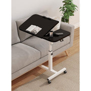 Adjustable Folding Computer Desk Stand Floor-Standing Movable Bedside Table - Black V528-COMPUTER-STAND-BLACK-314949